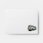 retro bus motor coach envelopes