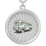 retro bus motor coach necklaces