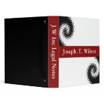 Retro Business Binder