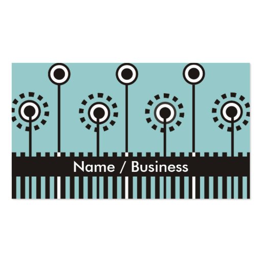 Retro Business Cards. (front side)