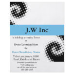 Retro Business Flyer blue