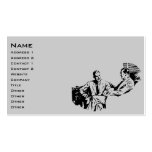 Retro Businessmen Business Card Templates