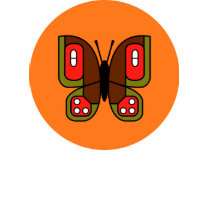 retro butterfly 04 t-shirt