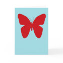 Retro Butterfly- Blank  cards