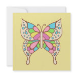 Retro Butterfly Invitations