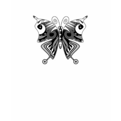 Retro Butterfly Tattoo 1