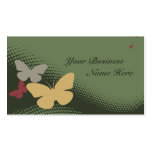 retro butterspies business card template