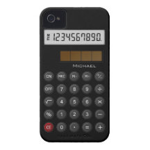 Retro Calculator iPhone 4 Case