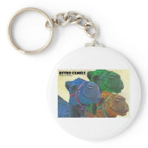 retro camels keychain
