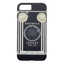 retro, vintage, camera, photography, kodak, brownie target six-20, retro camera, vintage camera, kodak brownie, iphone 6 plus case, old, cool, photo, lens, classic, film, iphone, case, [[missing key: type_casemate_cas]] with custom graphic design