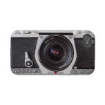 Retro Camera With Scroll On Chrome iPhone 4 Tough Iphone 4 Tough Case
