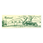 Retro Camper Calling Card Business Cards