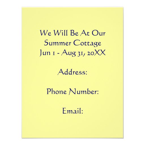 Retro Camping Fishing Note Invitation Announcement