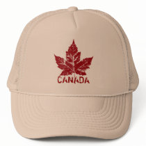 Retro Canada Souvenir Cap Canada Maple Leaf Caps Trucker Hats