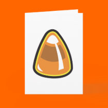 retro candy corn cards