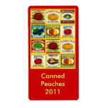 Retro Canning Jar Labels Label Canned Goods Canner