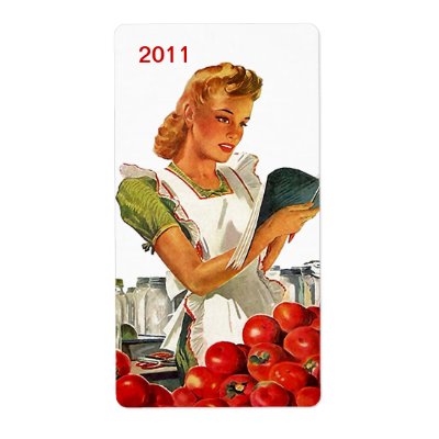 Retro Canning Jar Labels Label Canned Goods Canner by nostalgicjourney