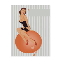 retro card postcards