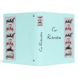RETRO CARS 2  RESTORATION ,blue Binders