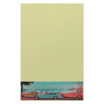 RETRO CARS - Auto repair automotive ,blue stationery