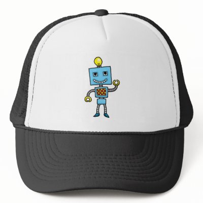 Cartoon Blue Hat