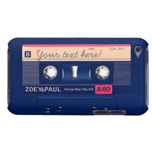 Retro Cassette Barely There iPod Cases