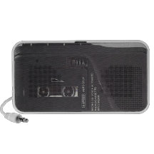 Retro Cassette Recorder Radio Speaker
