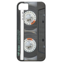 Retro Cassette Tape iPhone 5 Covers