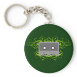 Retro Cassette Tape keychains
