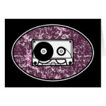 Retro Cassette Tape Pink cards