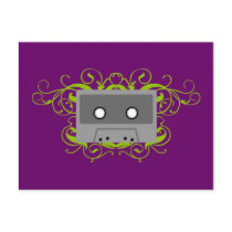 Cassete de banda magnética retro cartées postais by toxiferous Cassete de banda magnética retro cartées postais