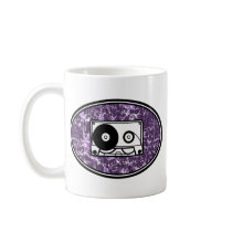 Retro Cassette Tape Purple mugs