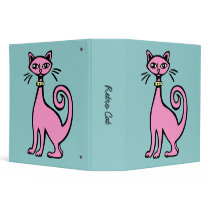 Retro Cat (2.0in) binders