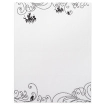 Retro chandeliers Letterhead