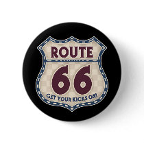 Retro Checker 66 Button