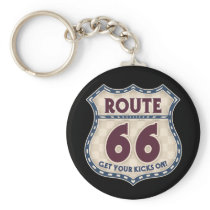 Retro Checker 66 Key Chain