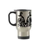 Retro Checkered & Swirled High Fashion Women mugs