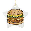 retro cheese hamburger