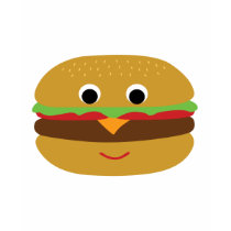 Retro Cheeseburger t-shirts