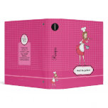 Retro Chef Binder Recipe Organizer