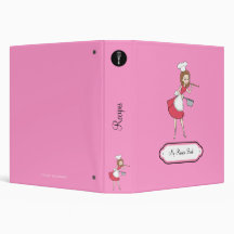 Retro Chef Binder Recipe Organizer