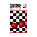 Retro Cherries Postage postage by Regella Retro Cherries Postage postage