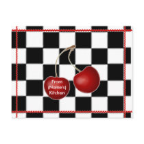 Retro Cherry Recipe Cards ~ New & Improved! Post Card