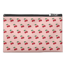 Retro Cherry Travel Bag Travel Accessory Bags