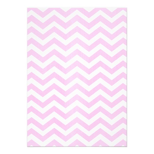 Retro Chevron Bridal Shower Invitations