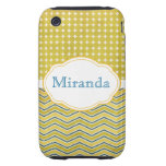 Retro Chevron & Polka-Dots iPhone3G casemate cases