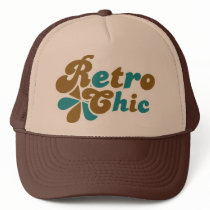 Retro Chick 70s Womens hats