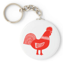 Retro Chick Keychains