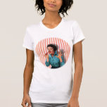 Retro Chocolate Lady Graphic T-Shirt t-shirts