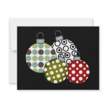 Retro Christmas Balls T-shirts and Gifts invitations by christmasshop Retro Christmas Balls T-shirts and Gifts invitations